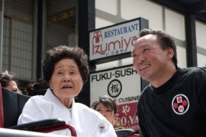 Sensei meets fan