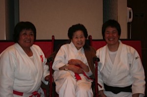 Fukuda Sensei pictured in middle